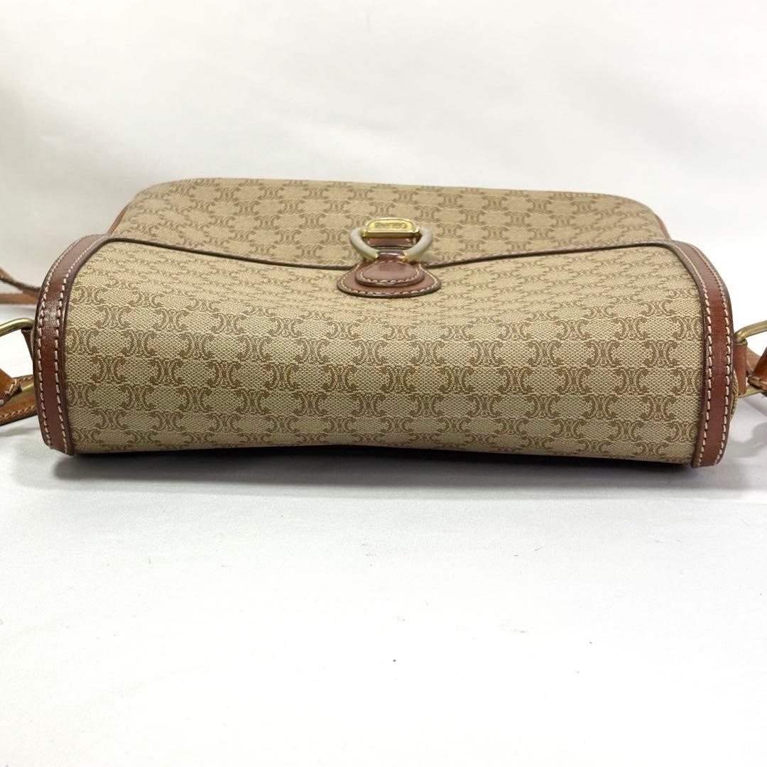 Rare Popular CELINE Macadam Pattern Shoulder Bag … - image 9