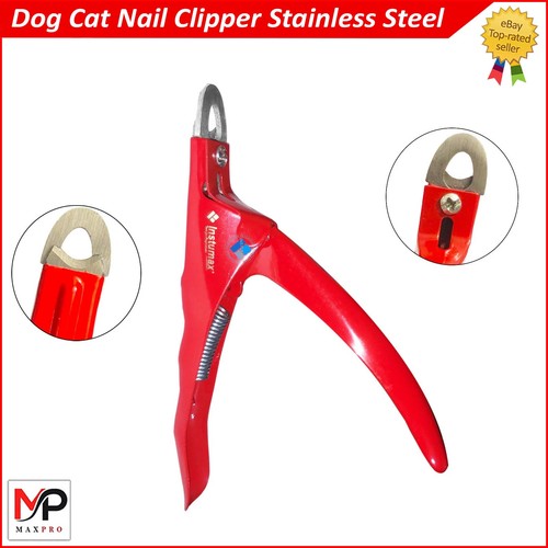 Dog Nail Clippers Trimmer Cat Pet Toenail Claw Cutter Grooming Scissors Blades - Picture 3 of 18