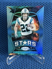 2021 Panini Certified Christian McCaffrey Stars Mirror Teal #’d /50 No. CS-1
