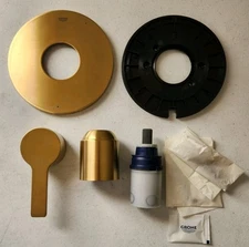 Grohe 29330GN0 Lineare Pressure Balanced Valve Trim, Brushed Cool Sunrise