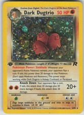 Pokemon TCG Dark Dugtrio (6) Holo Rare Team Rocket 06/82 on eBay