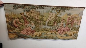Tableau Tapisserie Fait Main – Décoration Murale Artisanale