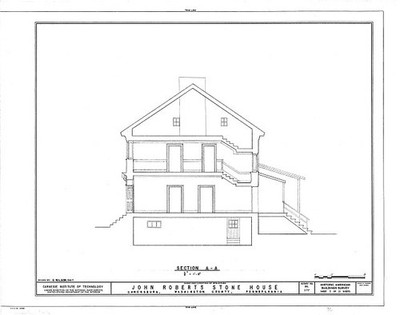 HABS PA,63-CANON,1- (sheet 7 of 11) - John Roberts Stone House, 225 North