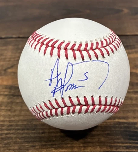 Albert Almora signed ROMLB Rawlings Baseball Chicago Cubs Autograph Auto COA