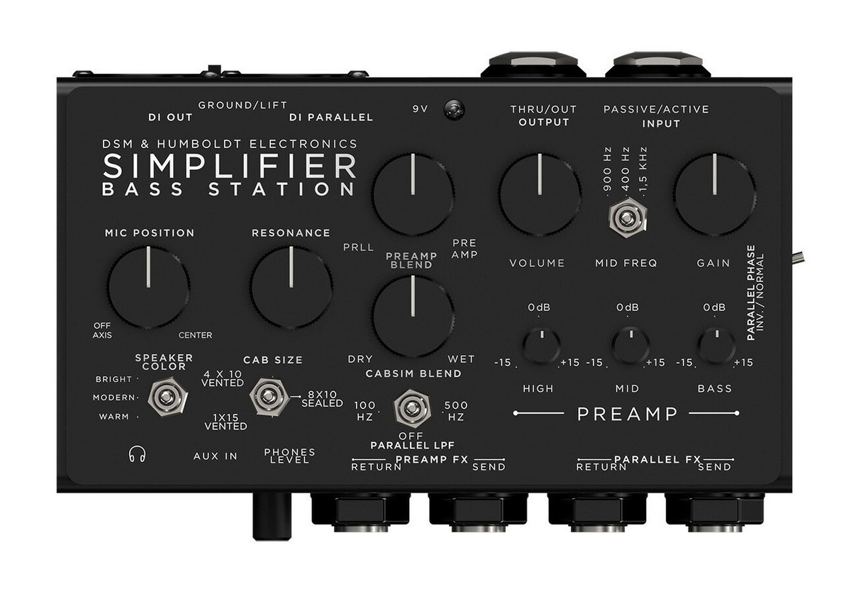 New DSM & Humboldt SIMPLIFIER BASS STATION Bass preamp