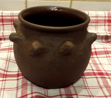 Wikinger Becher nach Fund aus Haithabu mit Stacheln innen glasiert 0,6-0,65 l