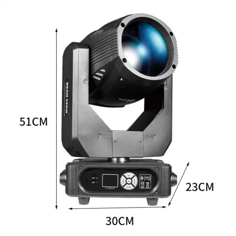 295W LED Stage Light Beam Moving Head Light Full Color High-Temperature - Image 4 of 4