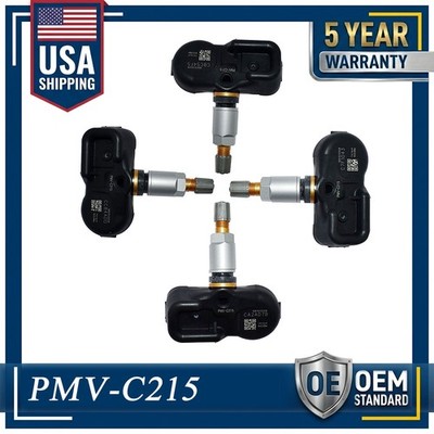 4X PMV-C215 Tire Pressure Monitor Sensor TPMS For Toyota Lexus LC RX 42607-48020