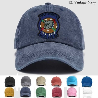 Custom Embroidered Hat Usaf Airlift Rodeo 1992 Altus Afb Oklahoma, Trucker Hat