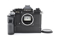 MINT Canon NEW F-1 Eye Level 35mm SLR Film Camera Body Power Winder JAPAN