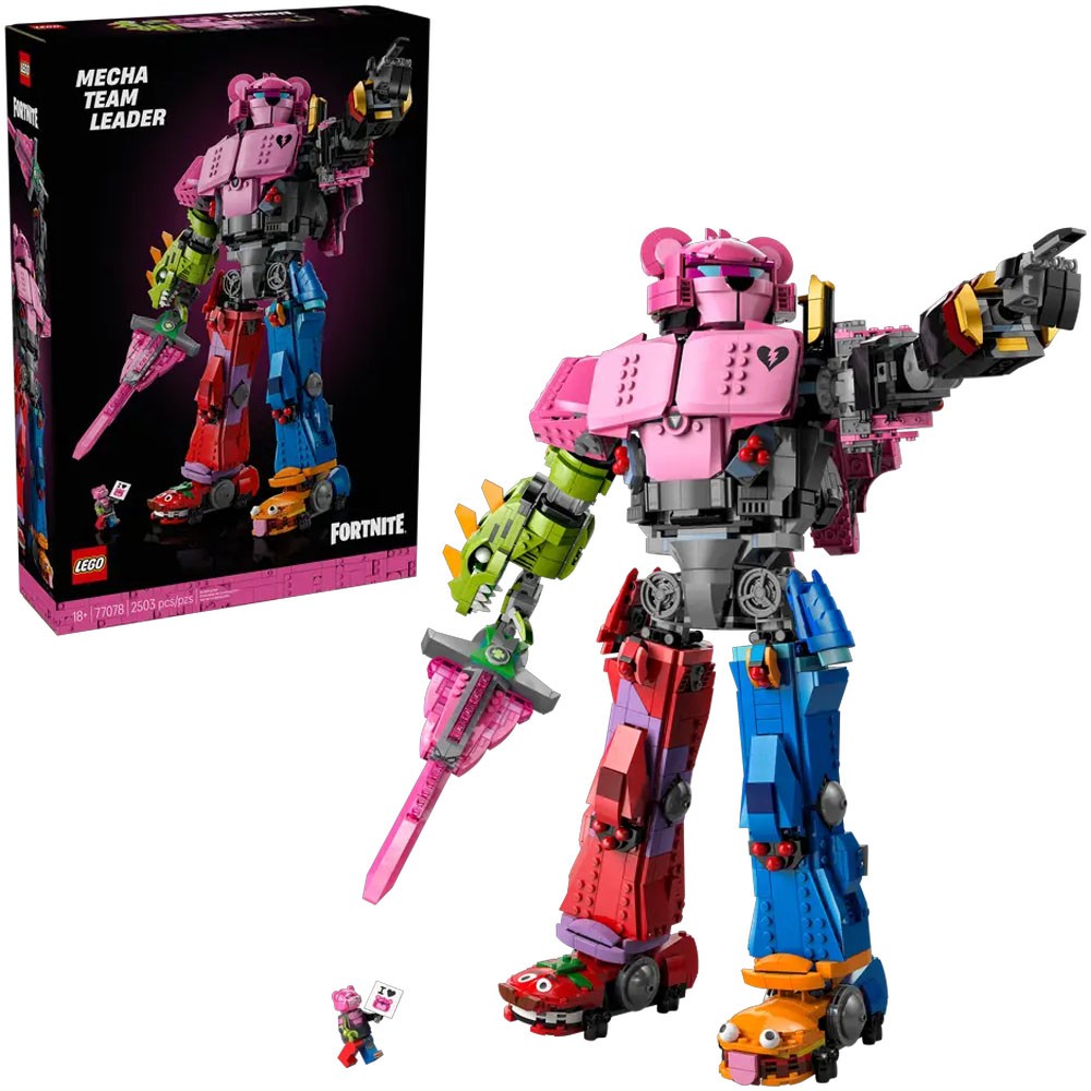 LEGO Fortnite Mecha Team Leader Complete Set 2503 Piece (77078) | eBay