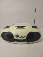 CRAIG PORTABLE CD PLAYER TOP LOAD, AM/FM STEREO RADIO MODEL JT6602A