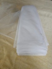 White Tulle, 4 pieces, 20ft, 20ft, 28ft 40ft pieces