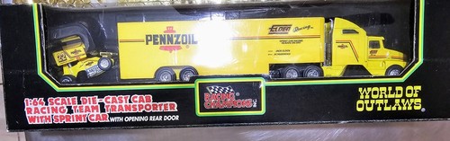 Racing Champions, Pennzoil ,Elden Die-Cast Racing Team Transporter W/Sprint Car - Picture 2 of 6