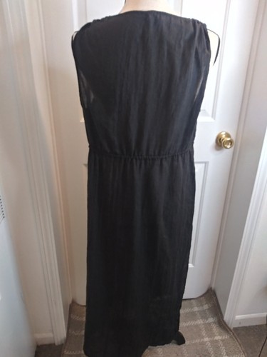 Kona Sol Black Duster Cover Up Size Small/Medium New - Picture 9 of 18