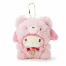 My Melody Strawberry Latte x Bear Mascot Holder Sanrio Japan Original Limited