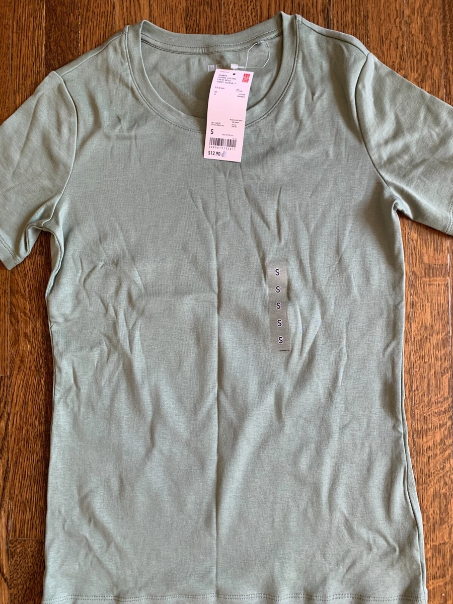 MENS SUPIMA COTTON CREW NECK SHORT SLEEVE TSHIRT UNIQLO ID #4 MENS SUPIMA COTTON CREW NECK SHORT SLEEVE TSHIRT UNIQLO ID