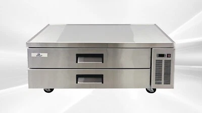 NEW 60" Commercial Chef Base Refrigerator 2 Drawer Refrigerated NSF ETL 110V