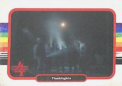 2023 Zerocool Topps Stranger Things Season 4 Trading Card Nr 64 Flashlights
