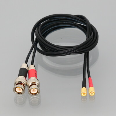 3~16FT BNC to Microdot RG174 cables For NDT Ultrasonic Testing MISTRAS SONATEST