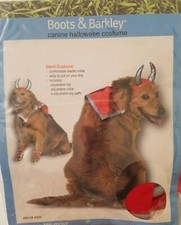 Boots and Barkley Canine Puppy Dog DEVIL Halloween Dress Up Costume OSFM
