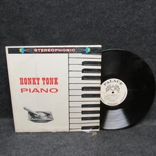 33 RPM LP Eddie Piano Miller Honky Tonk Piano Stereo Palace Records PST-669 EXC