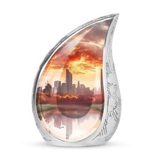 Small Big City Urns - Keepsake Urns For Human Ashes - Cremation Urn For Ashes