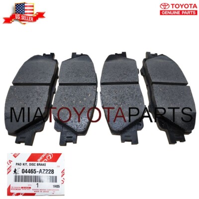 Genuine Toyota Corolla Prius Prime Front Brake Pads Ceramic 04465
