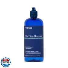 Trace Minerals Utah Sea Minerals - Liquid Nutritional Supplement with Sea Min
