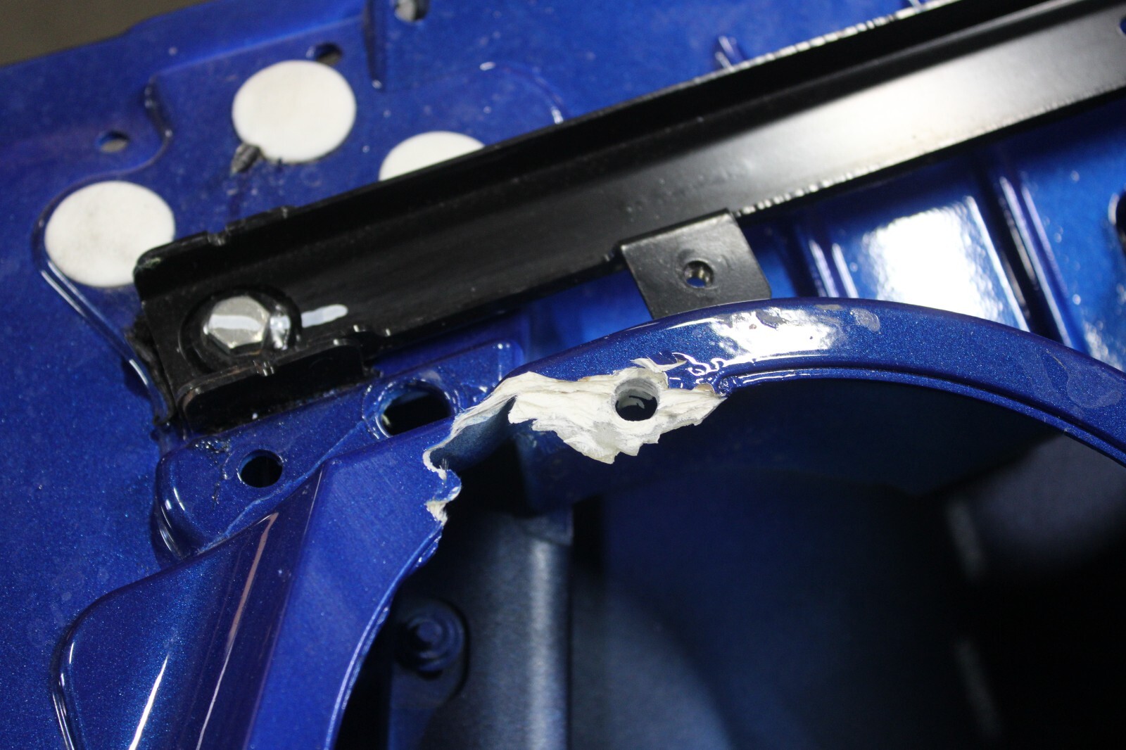 Mclaren MP4-12C, RH, Right, Front Door Shell, Blue, Dmg, Used