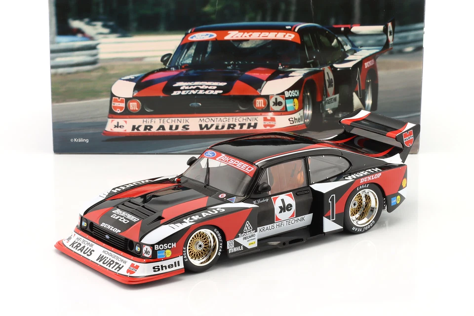 Ford Capri Turbo Gr.5 Kraus #1 DRM 1980 Klaus Ludwig 1:18 WERK83
