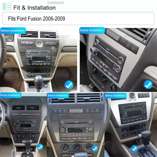 7" Apple Carplay Android 13 For Ford Fusion 2006 2007 2008 2009 Radio GPS Stereo - Picture 5 of 24
