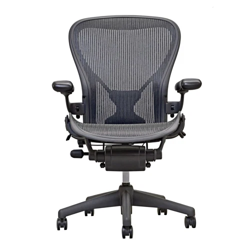 Herman Miller Aeron Chair-Fully Loaded- Refurbished Approved By Madison Seating