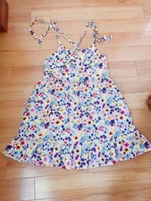 Old Navy Tie-Shoulder Fit & Flare Wildflower Floral Cami Mini Dress Sz L