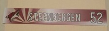 ARIZONA COYOTES Tyler Steenbergen #52 locker room nameplate from 2019-20 season