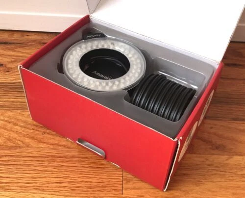 Aputure LED Ring Light/Macro Camera Flashes