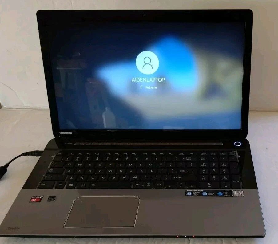 TOSHIBA SATELLITE L75D-S7280 17.3" 640GB 8GB AMD A4-5200APU 2.00 GHz Win 10 PRO Foto 3 de 4