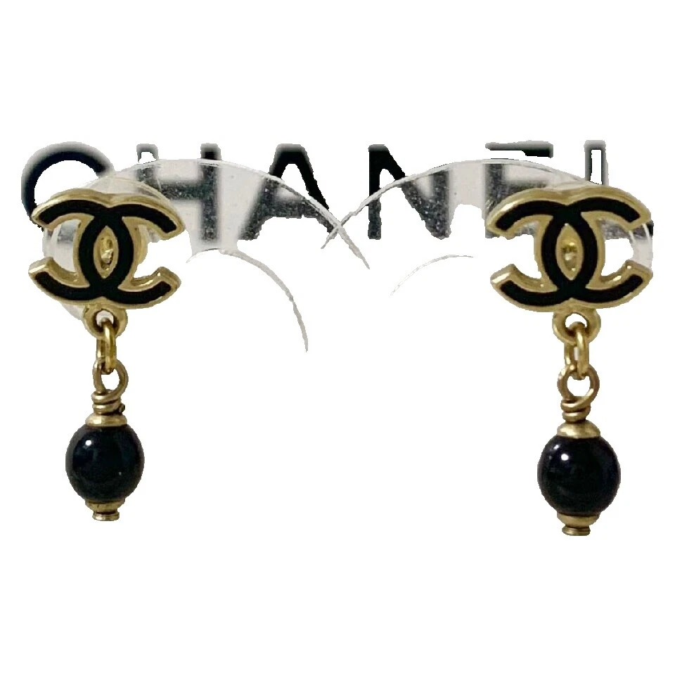 CHANEL Stud Stone Fashion Earrings