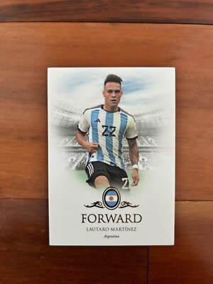 2023 Futera Unique Football Soccer Card Argentina LAUTARO MARTINEZ Mint