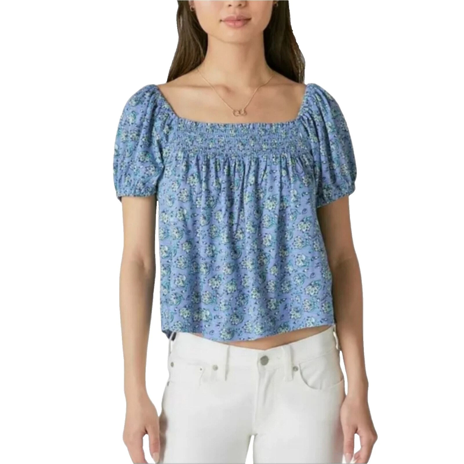 Tops Blusa Informal Lucky Brand para Mujeres