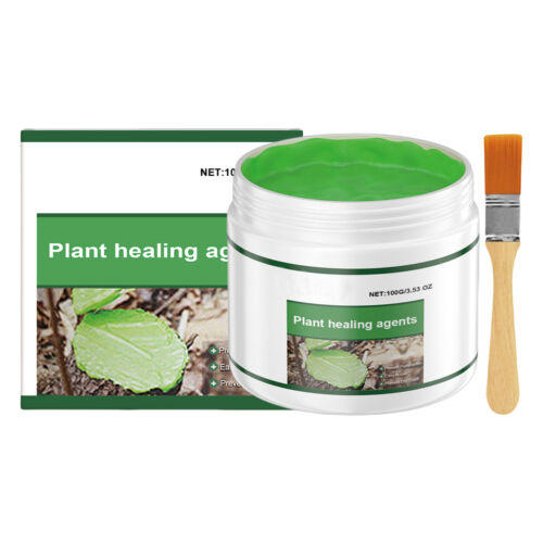 Plant Grafting Pruning Sealer Bonsai Cut Wound Paste Tree Repair Agent W/ Brush