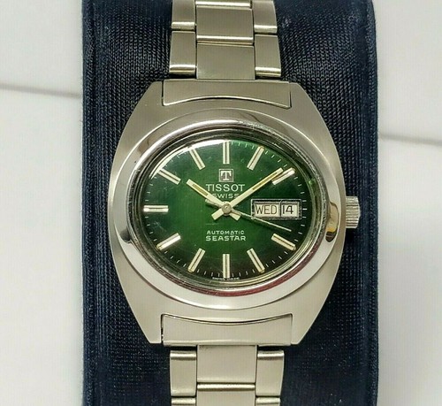 Vintage Tissot Seastar Automatic Ref 46813-1X, Cal 2571 Day \u0026 Date Men's  Watch | eBay