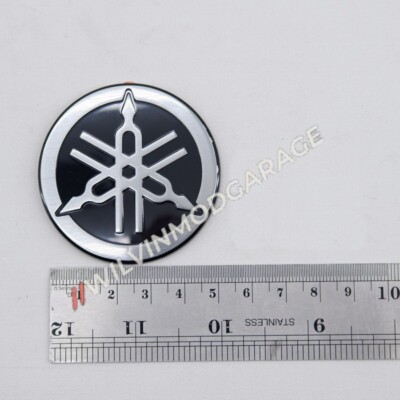 Genuine Parts Yamaha Scorpio Z/Byson Tunning Fork Emblem Badge Logo 45P-F413B-00