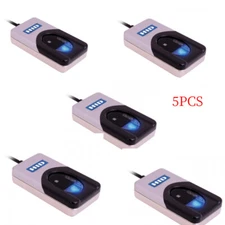 5PCS HID Digital Persona U.are.U 4500 USB Fingerprint Reader Sensor Free SDK