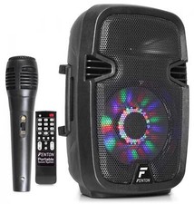 Cassa Amplificata Portatile 300W Nero FT8LED FENTON