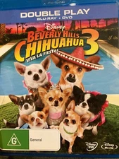Beverly Hills Chihuahua 3 BLU RAY and DVD (2012 kids / family comedy movie)