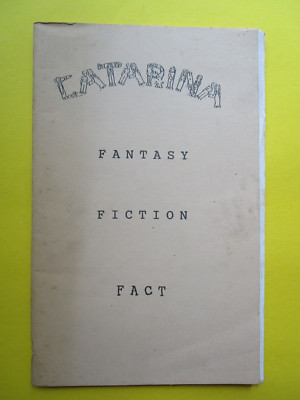 Catarina Fantasy Fiction Fact, benefit of Catarina Community Club