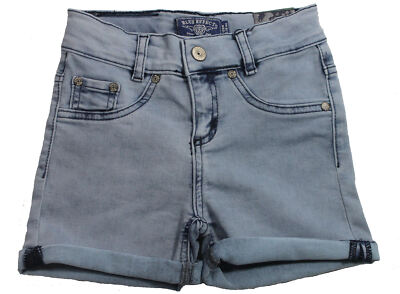 blue effect girls Normal Shorts kurze Hose blue bleached Jeans