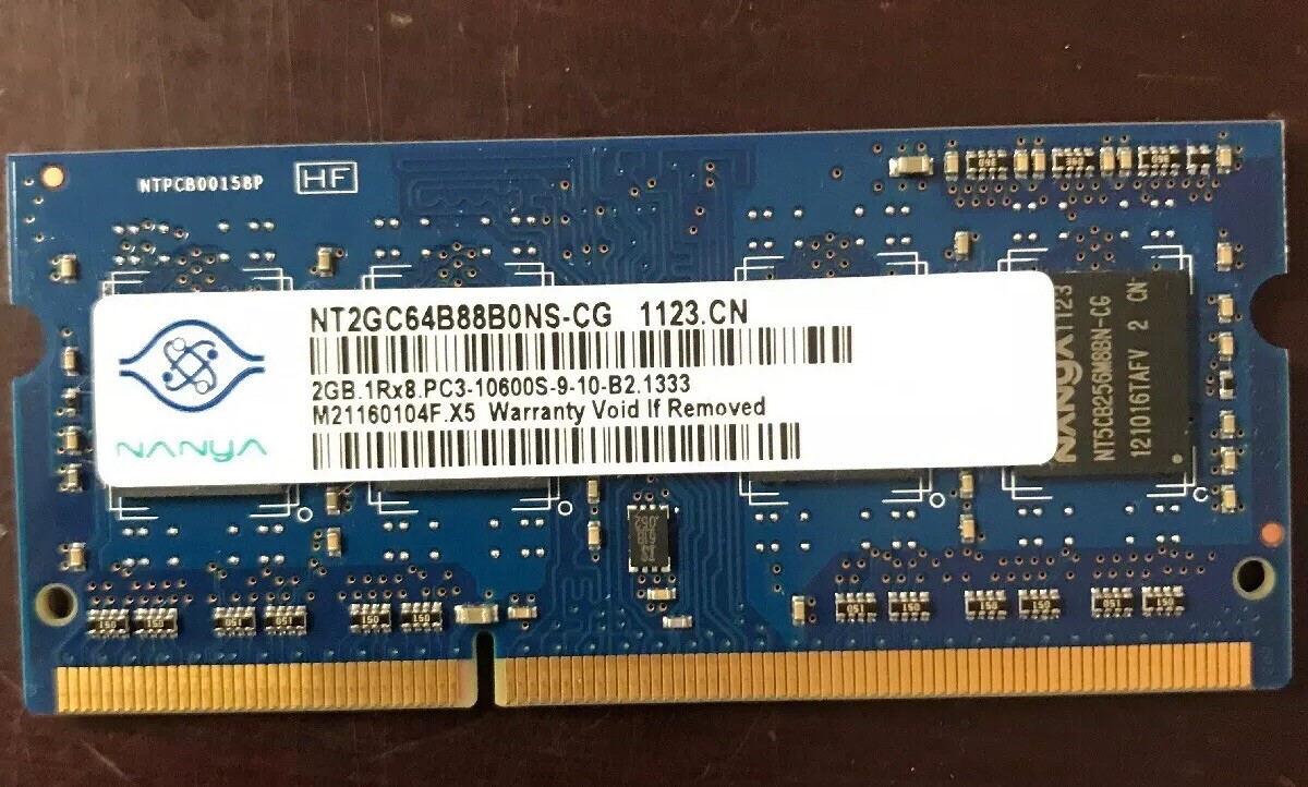 NANYA 2 GB NTGC64B88B0NS-CG | eBay