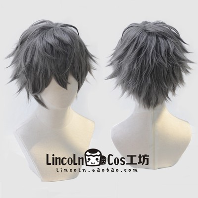 Anime Ensemble Stars Sena Izumi Cosplay Gray Short Hair Men's Party Daily Wigs Anime Ensemble Stars Sena Izumi Cosplay Gray Short Hair Men's Party Daily Wigs